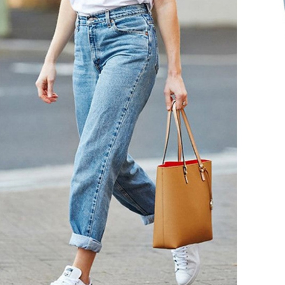 SOLD Vintage High Waist-Tappered 550 Levi's - Picture 2 of 7